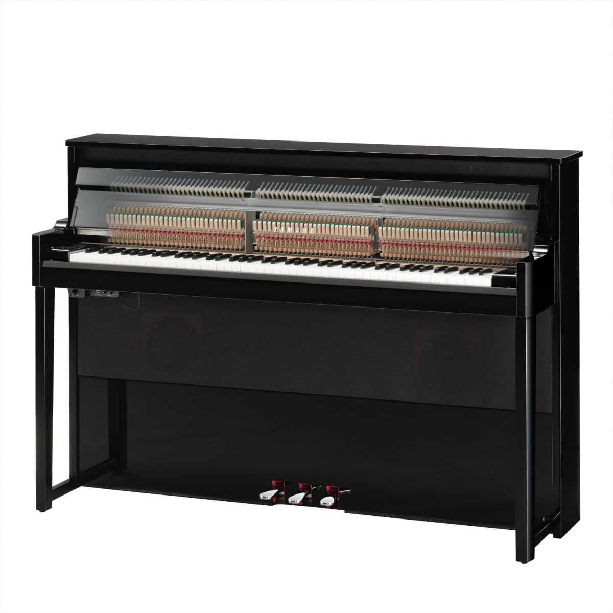 Yamaha NU1X AvantGrand - Hybrid Upright Piano-inside view