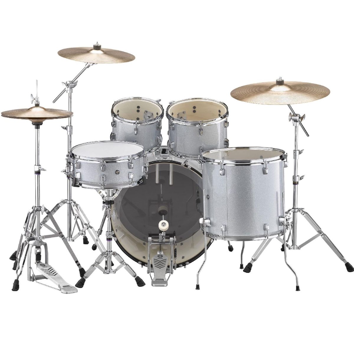 Yamaha - Rydeen - 5 pcs,10,12, 16FT, SD, 22, TH - SILVER GLITTER - RDP2F56WSLG-back