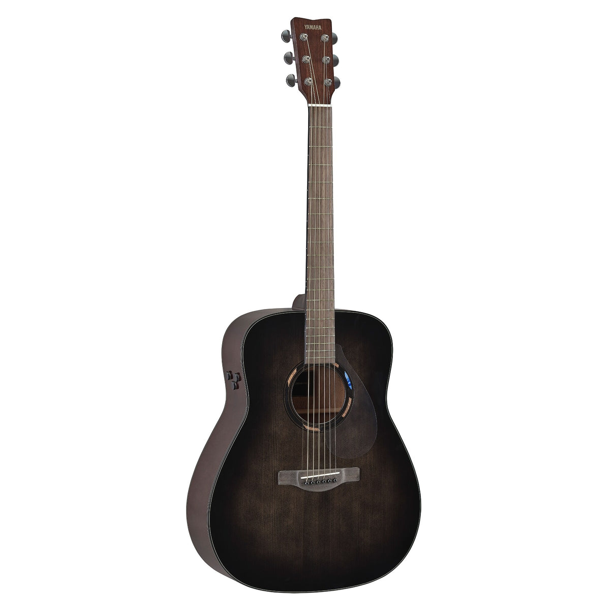 Yamaha - TAG1E Translucent Black TransAcoustic Dreadnought Guitar