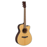 Yamaha - TAS1 C Natural TransAcoustic Concert Cutaway
