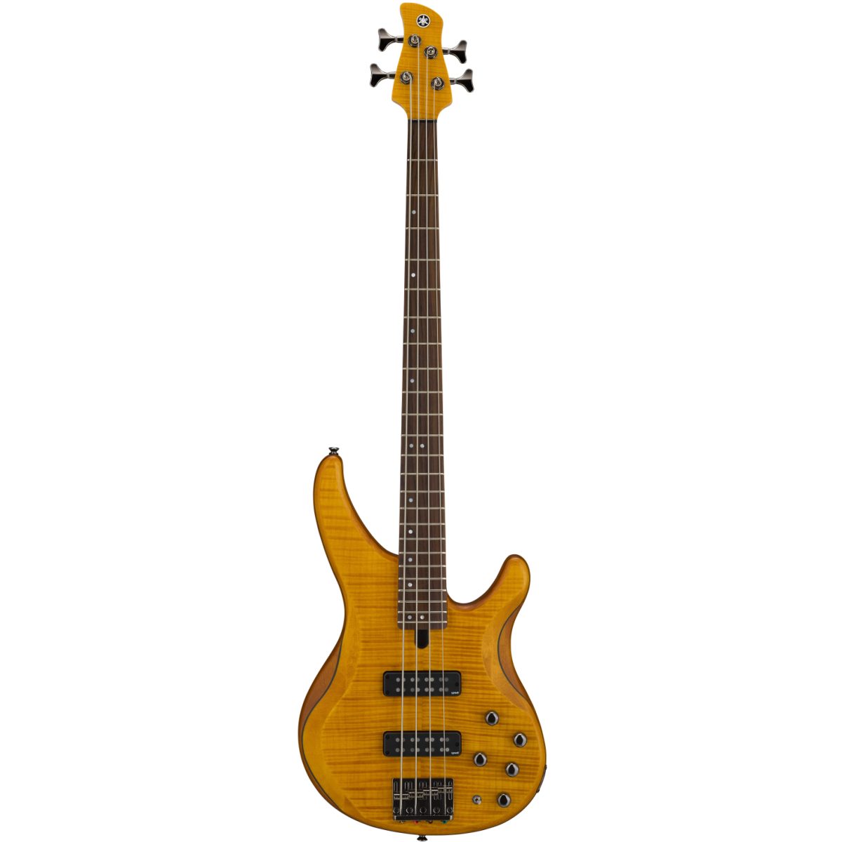 Yamaha TRBX604FM - 600 Series Bass Guitar - Matte Amber