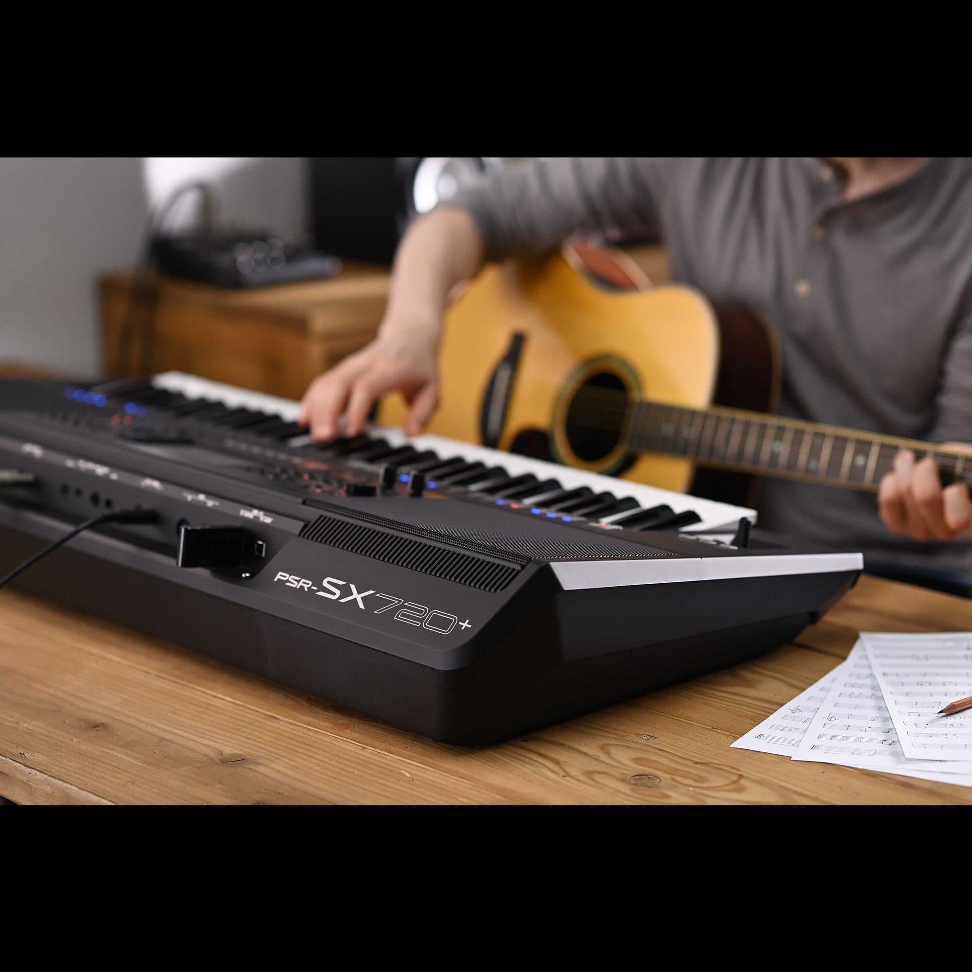 Yamaha - PSR-SX720+ Arranger Workstation