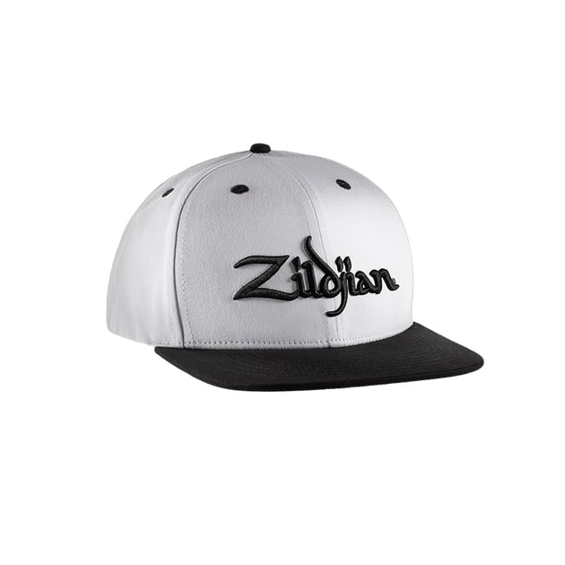 Zildjian - White 6-panel Snapback Hat #ZAHC0022