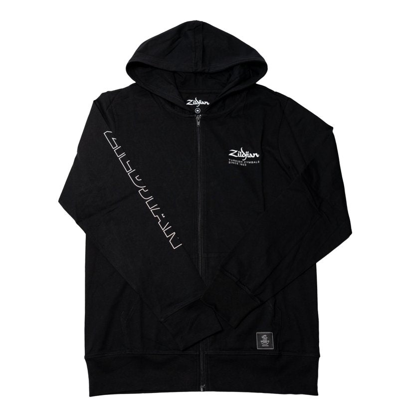 Zildjian - Lightweight Zip Hoodie Black, XL #ZAHD0094