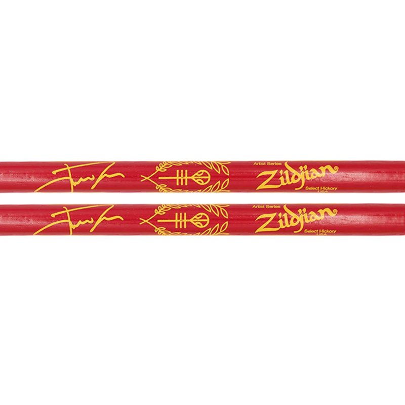 Zildjian - Josh Dun Signature 5A Drumsticks, Clancy Red #ZASJD3