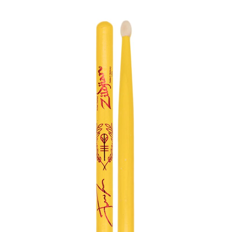 Zildjian - Josh Dun Signature 5A Drumsticks, Clancy Yellow #ZASJD4