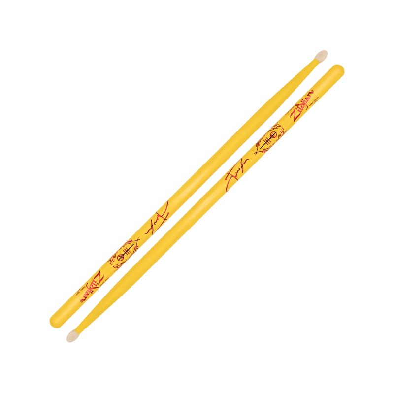 Zildjian - Josh Dun Signature 5A Drumsticks, Clancy Yellow #ZASJD4