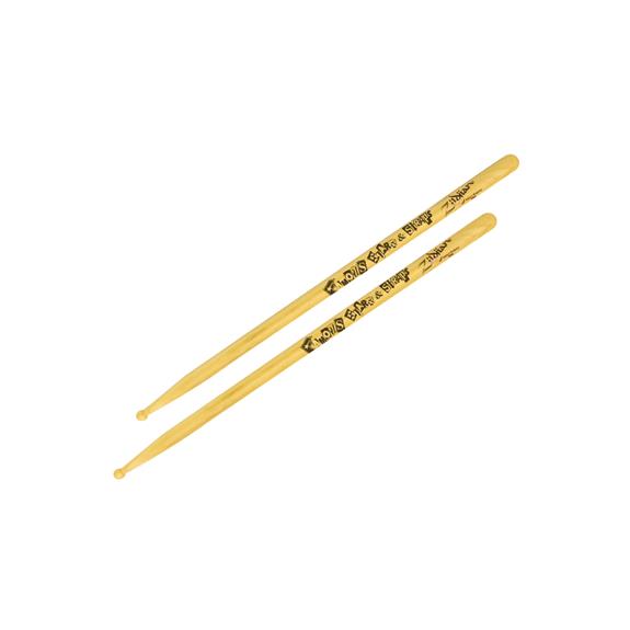 Zildjian - Travis Barker Famous S&S Artist Series Wood Tip Hickory Drumsticks #ZASTBF