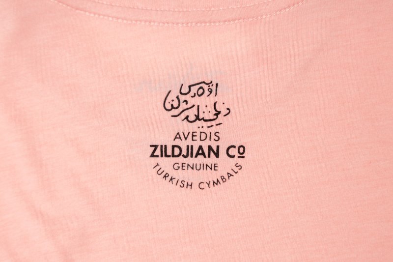 Zildjian - Classic Logo T-Shirt Pink, 2XL #ZATS0045