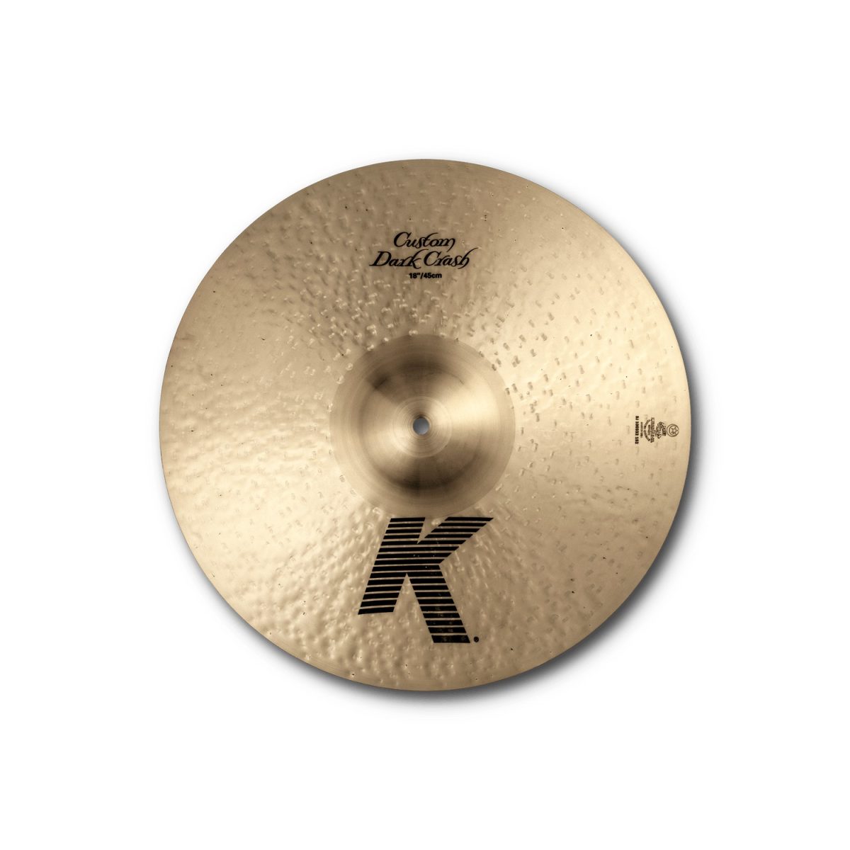 Zildjian - 18'' K Custom Dark Crash - K0953 Top