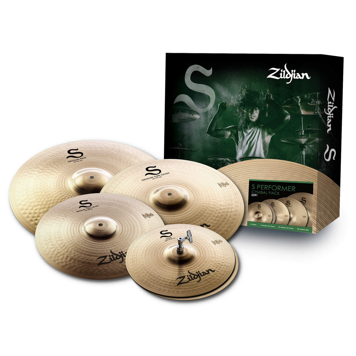 Zildjian - S Performer Cymbal Pack