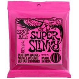 Ernie Ball - 9-42 Super Slinky Nickel Wound pour guitare électrique #P02223