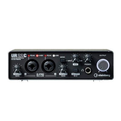 Steinberg - UR22C - 2 x 2 USB 3.0 audio interface with 2 x D-PRE and 32-bit