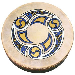 Waltons - 12" Celtic Design Bodhran - Trinity - 1938